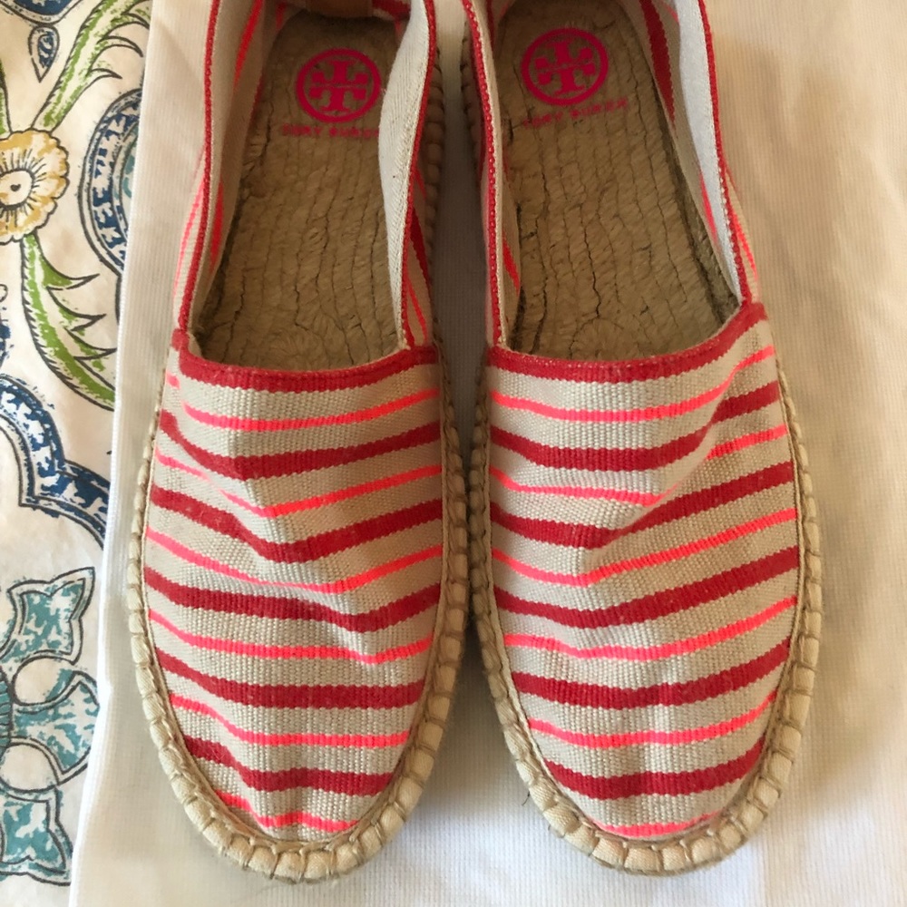 Nearly new Authentic Tory Burch Espadrilles 8.5